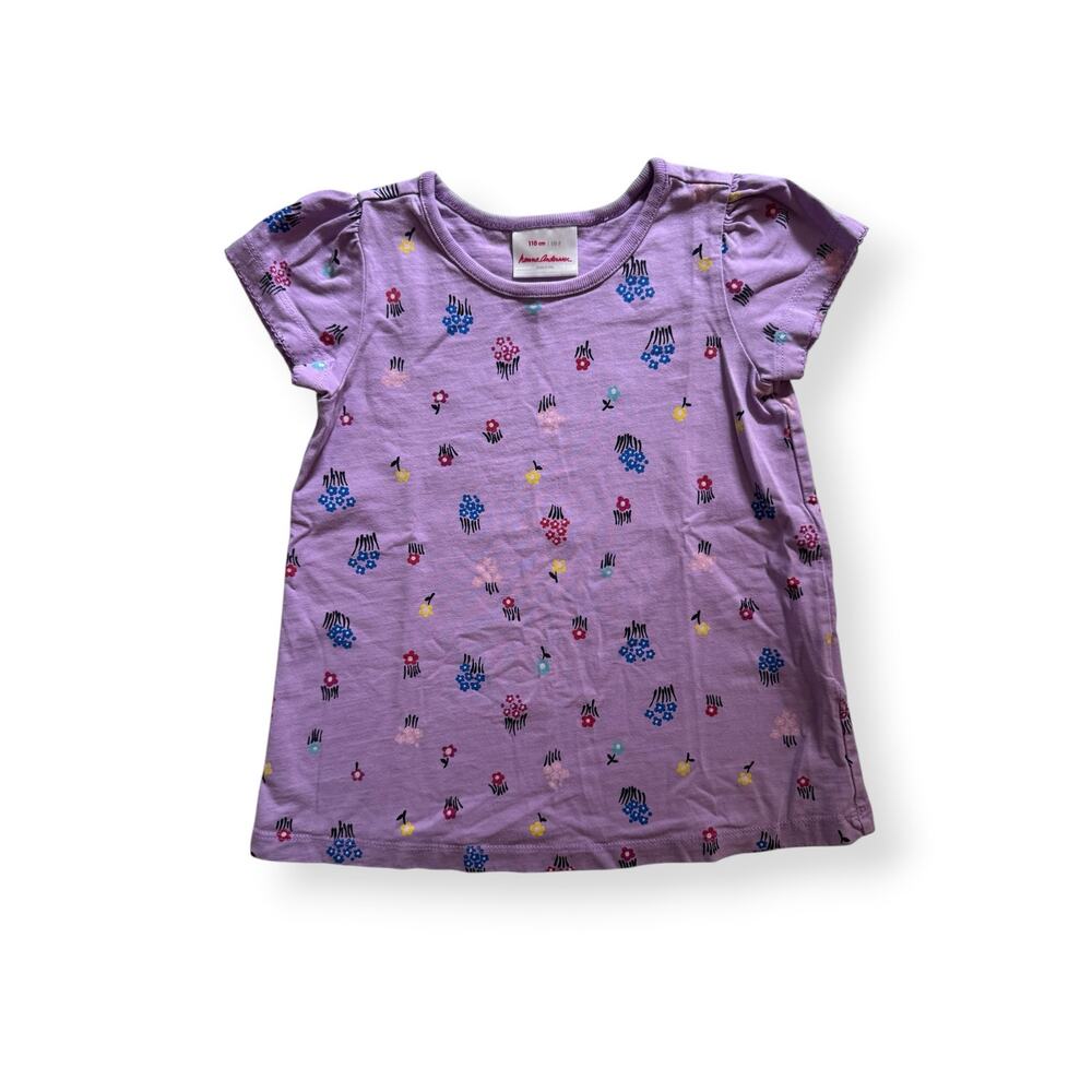 Hanna Andersson purple floral top